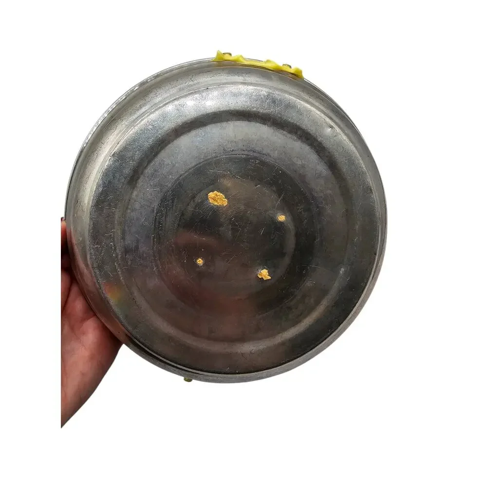 Vintage Excello Baby Food Warmer Divided Dish Nursery Decor/Camping/Collectors